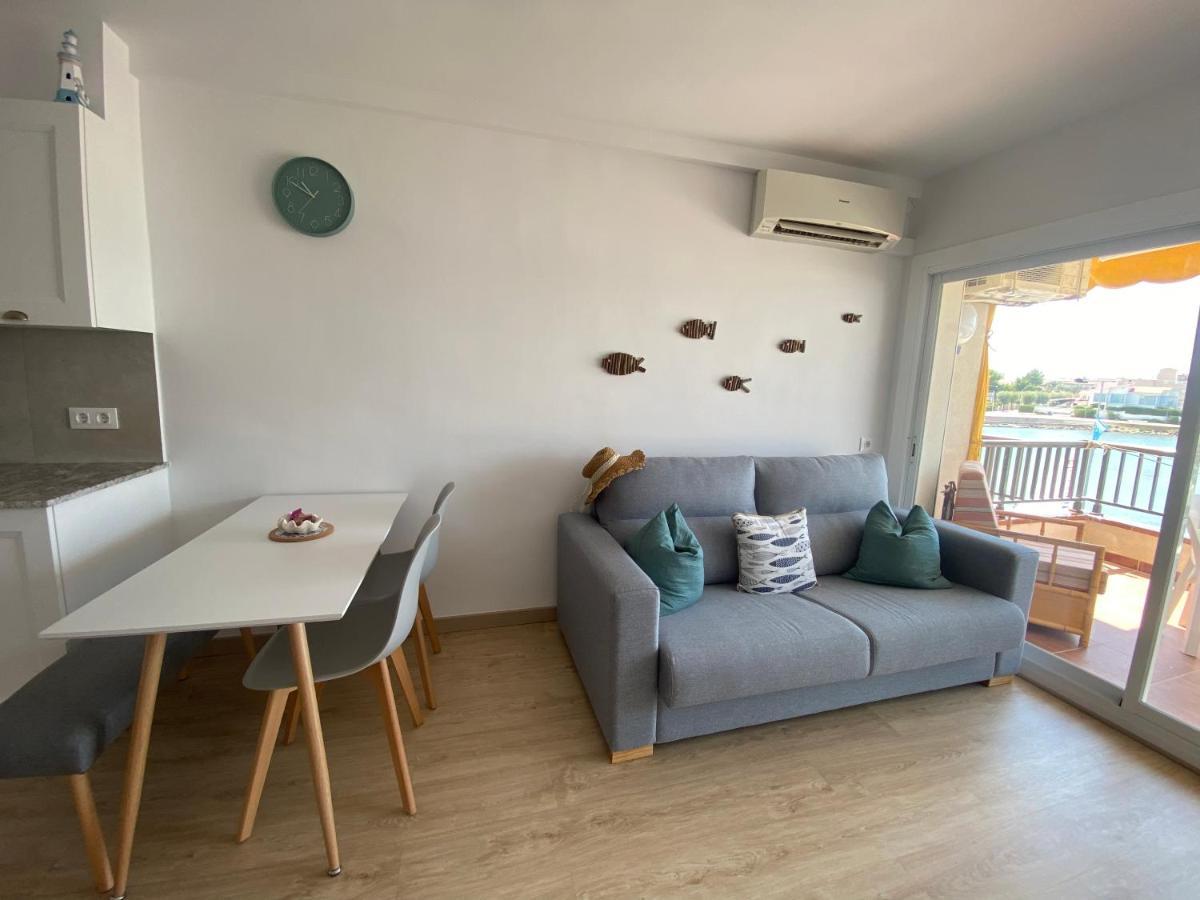 Precioso Apartamento En Primera Linea De Mar L' Escala Luaran gambar